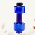 thumbnail image 6 of FRCOLOR Dumbbell Water Bottle for Fitness Use Made of PET Blue Color Great for Exercise 500ml, 6 of 10