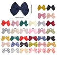 thumbnail image 4 of Bandeau Grand pour Cheveux, Pince à Ressort, Nœud Réglable, Multicolore, Sans Accroc, Porte-Queue, Épingles à Cheveux, Chouchous pour Filles, Jaune, 1 Ensemble, 4 of 5