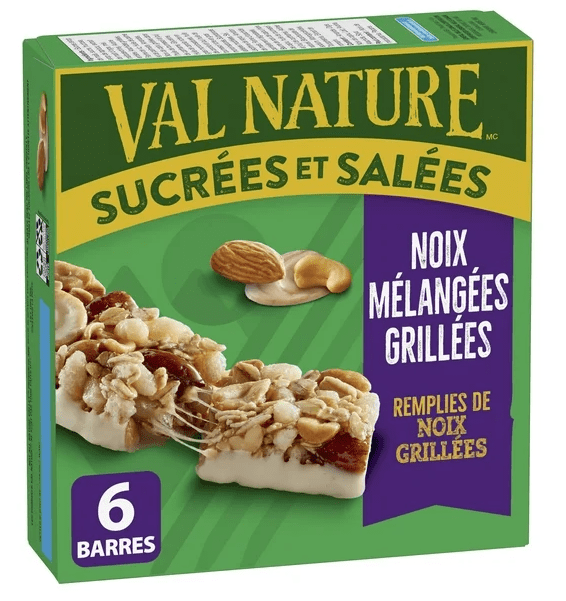Nature Valley Granola Bars, Sweet and Salty Nut, Roasted Mixed Nut, 6 Bars, 210g (3 Pack)