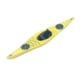 thumbnail image 2 of Modelo de kayak 1/64 Adorno decorativo hecho a mano Modelo de barco kayak para una sola persona para amarillo, 2 of 6