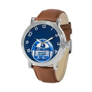 Disney Star Wars R2-D2 Men's Sliver Vintage Alloy Watch, 1-Pack