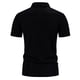 thumbnail image 4 of pstuiky Camisa de manga corta para hombre, Camiseta informal de manga corta con cuello de solapa y botones lisos para hombre camisas casuales para hombre l, 4 of 8