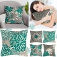 Cushion for Living Room Neutral Couch Pillows Satin Leopard Pillowcase