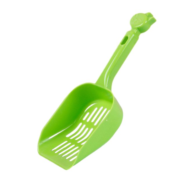 Methold Cuchara para bandeja de arena para mascotas de alta ABS - Cuchara para arena higiénica segura no tóxica con soporte Cuchara para Type3 NO3