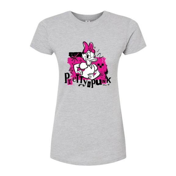 Disney - Pretty And Punk - Juniors Fitted Graphic T-Shirt