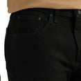 thumbnail image 3 of Men's Wrangler 10.5" Regular-Fit Jean Shorts Color: Black Size: 34, 3 of 4