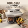 thumbnail image 3 of Ninja Crispi DualZone 8-Qt Air Fryer, Glass Container with Lid, Portable, Dishwasher Safe, DD101IV2 Ivory, 3 of 12