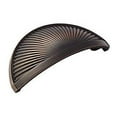 thumbnail image 2 of 3 in. Center to Center Sea Grass Cabinet Cup Pull, Oil Rubbed Bronze, 2 of 2
