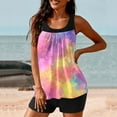 thumbnail image 5 of Wiyuqeen Womens Tankini Bathing Suits Swim Tank Tops with Boyshorts Tie Dye Print Swimwears 2 Piece Summer Vacation Beachwear, 5 of 5