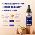 thumbnail image 6 of Vitamatic Liquid Biotin & Collagen Drops – 50,000 mcg – 2 fl oz Supports Healthy Hair Growth, Glowing Skin & Strong Nails – for Women and Men, 6 of 10