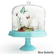 NOTIONS  Decorative Pedestal Plate with Dome Lid