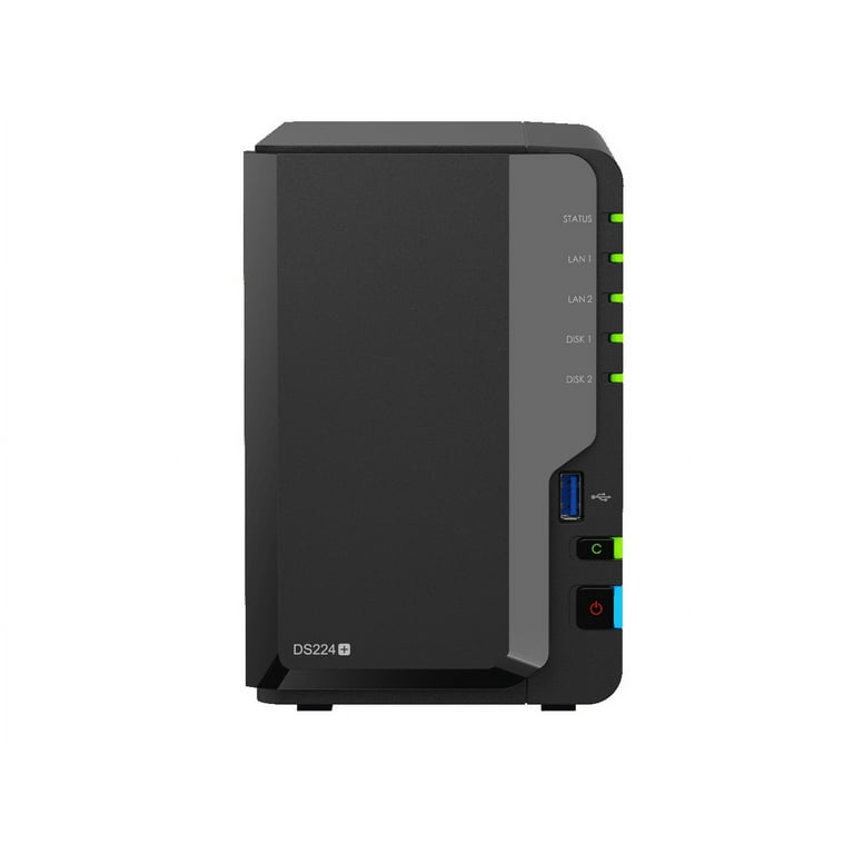 Synology 2-bay DiskStation DS224+ (Diskless) - Walmart.com Synology 2-bay DiskStation DS224+ (Diskless) - Walmart.com
