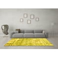 thumbnail image 3 of Ahgly Company Indoor Rectangle Oriental Yellow Industrial Area Rugs, 6' x 9', 3 of 4