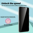 thumbnail image 7 of 2 Pack Privacy Screen Protector Tempered Glass for Samsung Galaxy S23 - Anti-Spy 9H Hardness Anti-Peep 3D Edge Case Friendly, 7 of 7