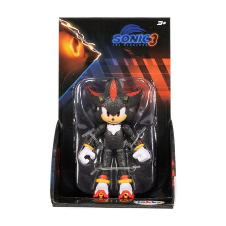 Sonic The Hedgehog 3 Movie 2.5 inch Shadow Action Figure with 5 Points of Articulation