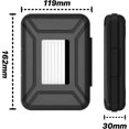 thumbnail image 2 of Enclosure for 3.5" hard drive - Shockproof and dustproof enclosure - Storage box - Protective cover for 3.5" hard drive - Dust and shockproof protective cover for hard drive - Multifunctional enclosu, 2 of 5
