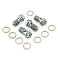 thumbnail image 2 of Titanium Single Banjo Bolt Rear Brake Master Cylinder (1.25mm) Race Spec Pack x4, 2 of 6
