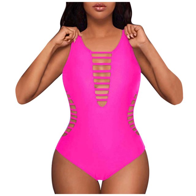 SHIXIAOO "Maillot de Bain Femme Bretelles Colorées Dos Ouvert Design Triangle" Bikini Noir Femme Bas de Bikini String Noir