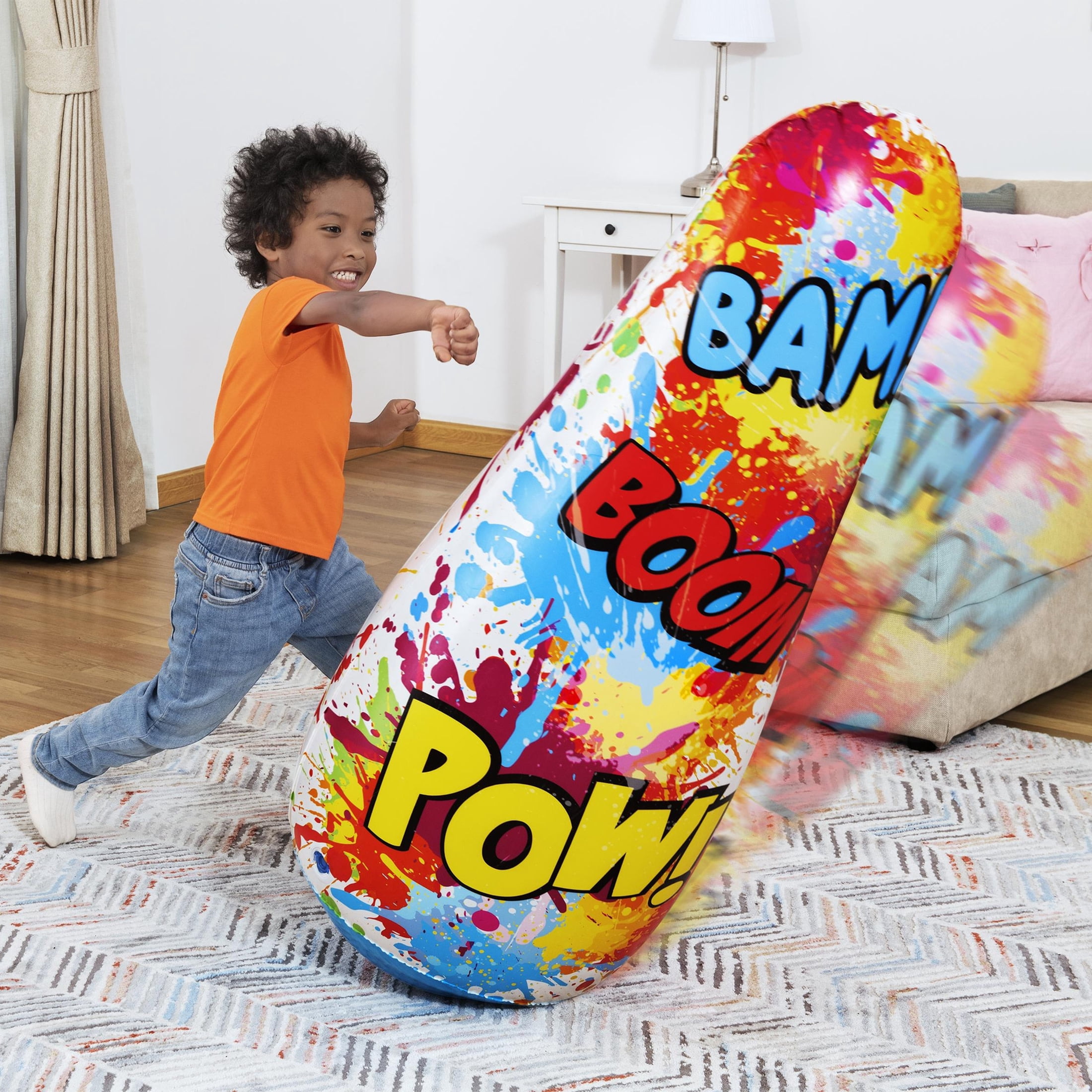 H2OGO! Comic Blast Kids Inflatable Bop Bag