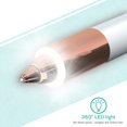 thumbnail image 4 of Recortador de cejas y removedor de vello facial iMustHav 2 en 1, 4 of 7