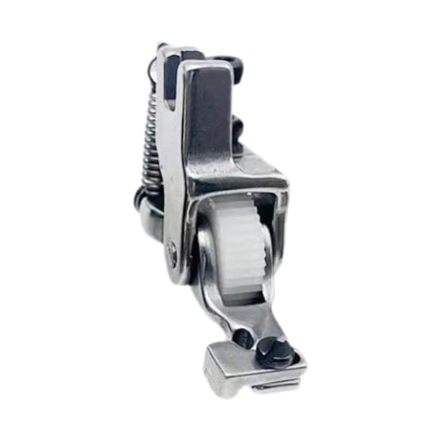 Drezz Sewing Presser Foot Adjustable Hide Zipper Guide Presser Foot Zipper Guide Sewing Machine Tool Presser Foot Smooth Sewing Machine Presser Feet Versatile Sturdy Metal Plastic Gear