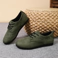 thumbnail image 5 of Miluxas Loafers for Women Work Shoes Comfortable Dressy Lace Up Penny Loafer for Casual Business Driving Green 7.5(40), 5 of 9