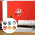 3D Mirror Sun Art Removable Wall Sticker Acrylic Mural Decal Home Room