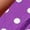 Purple, variant on Delliss Women's Solid Color Print Drawstring Short Skirts Layered Elastic Waist Skirts Navy XXXL