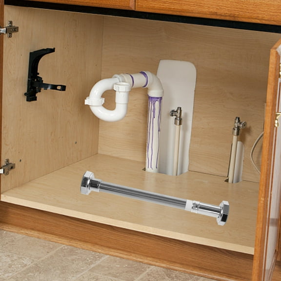 OUNONA Stainless Steel Undermount Sink Support Bracket for Kitchen Heavy Duty Retractable