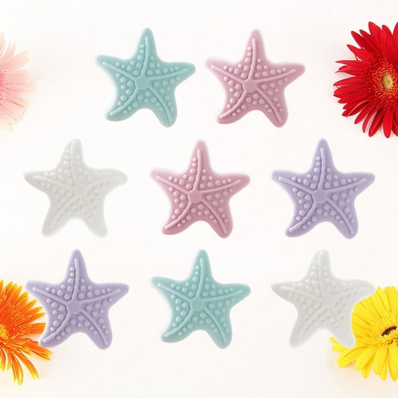 WHAMVOX  8 Pcs Pads Mute by Stopper Door Blue Bumper Refrigerator