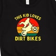 thumbnail image 3 of Inktastic This Kid Loves Dirt Bikes Motocross Toddler Sweatshirt, 3 of 4