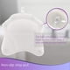 thumbnail image 5 of Almohada de baño para bañera - 6 ventosas Almohadas de baño de succión extra fuerte para soporte de cuello y espalda de bañera Xemadio 2034879, 5 of 8