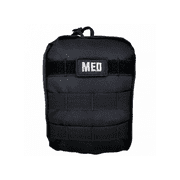 Elite Tactical First Aid Kit, 59 Pieces - Compact Survival Medical Supplies for Home, Outdoor, Car & Adventures