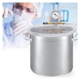 thumbnail image 2 of Baril de Vide 6L/12L/17L Chambre à Vide en Acier Inoxydable Baril de Désmousse pour Résine Époxy Colle AB, 2 of 6