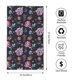 thumbnail image 2 of Fotbe Roses Flowers Toalla Premium con Patrón, Toalla de Microfibra de Secado Rápido, Ligera y Altamente Absorbente (27.5x16in), Ideal para Uso Diario, 2 of 6