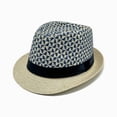 thumbnail image 3 of TFEOQRY Men's Straw Panama Hat UV Protection Wide Brim Breathable Sun Hat for Summer Beach Outdoor Activities, 3 of 4