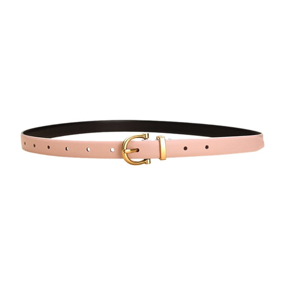 AUQ Belt Women,Corium Women Belt,Belts for Women,Pink,41In