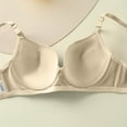 thumbnail image 6 of hoksml Women's Push Up Underwire Bra, Solid Color Comfortable and Supportive Everyday Underwear Bra, 6 of 8