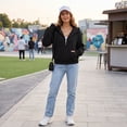 thumbnail image 4 of Womens Hoodies Half Zip Y2k Cute Sweatshirts Fall Winter Fashion Workout Sweatshirts 2026 L, 4 of 7