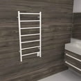 thumbnail image 2 of Amba Jeeves FSW Classic Ladder Style Towel Warmer with 7 Bars in White, 2 of 2