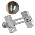 thumbnail image 6 of Stainless Steel Door Latch Latch Buckle for Home Bedroom Supplies Ornament for Locking shed Doors Furniture Cabinet Boxes L, 6 of 8