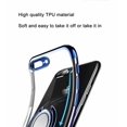 thumbnail image 3 of Designed for iPhone 7plus/ iPhone8 Plus Case Clear 5.5 Slim 360° Adjustable Ring Holder in Soft TPU Thin Anti-Scratch Shockproof Impact Protection for Magnetic Car Mount, 3 of 7