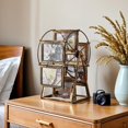 thumbnail image 2 of Rotating Photo Creative Photo Frame Pictures Home Decor Living Room Bedroom Desk Display Creative Ferris Wheel Shaped Gift for Family Friends, 2 of 9