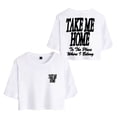 thumbnail image 3 of Josiah Queen Take Me Home MerchT-Shirt For Women&Girls Midriff Short Sleeve Summer Clothing Vest Tee, 3 of 5
