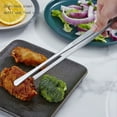 thumbnail image 6 of Inch Stainless Steel Kitchen Tongs for Cooking BBQ Grilling and Food Handling, 6 of 7