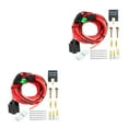 thumbnail image 1 of Baohd Universal Electric Fuel Pump Relay Kit Relay Kit Pump Harness Relay Fuel Pump Harness Car For 12V Car Versatile 2Set, 1 of 6