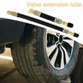 thumbnail image 3 of Flexible Rubber Hose Car Valve Wheel Stem Tire Extension With Cap, 3 of 6