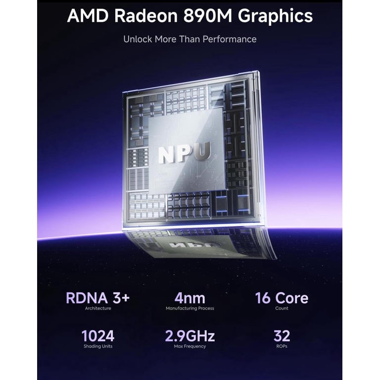 MINISFORUM AI X1 Pro-370 Mini PC AMD Ryzen AI 9 HX 370(12C/24T
