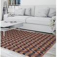 thumbnail image 2 of Amplitude Orange Area Rug by Kavka Designs, 2 of 3