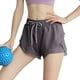 thumbnail image 1 of Pantalones cortos para correr de talle alto para mujer, pantalones cortos deportivos de secado rápido con bolsillos con cremallera y forro de malla, 1 of 6